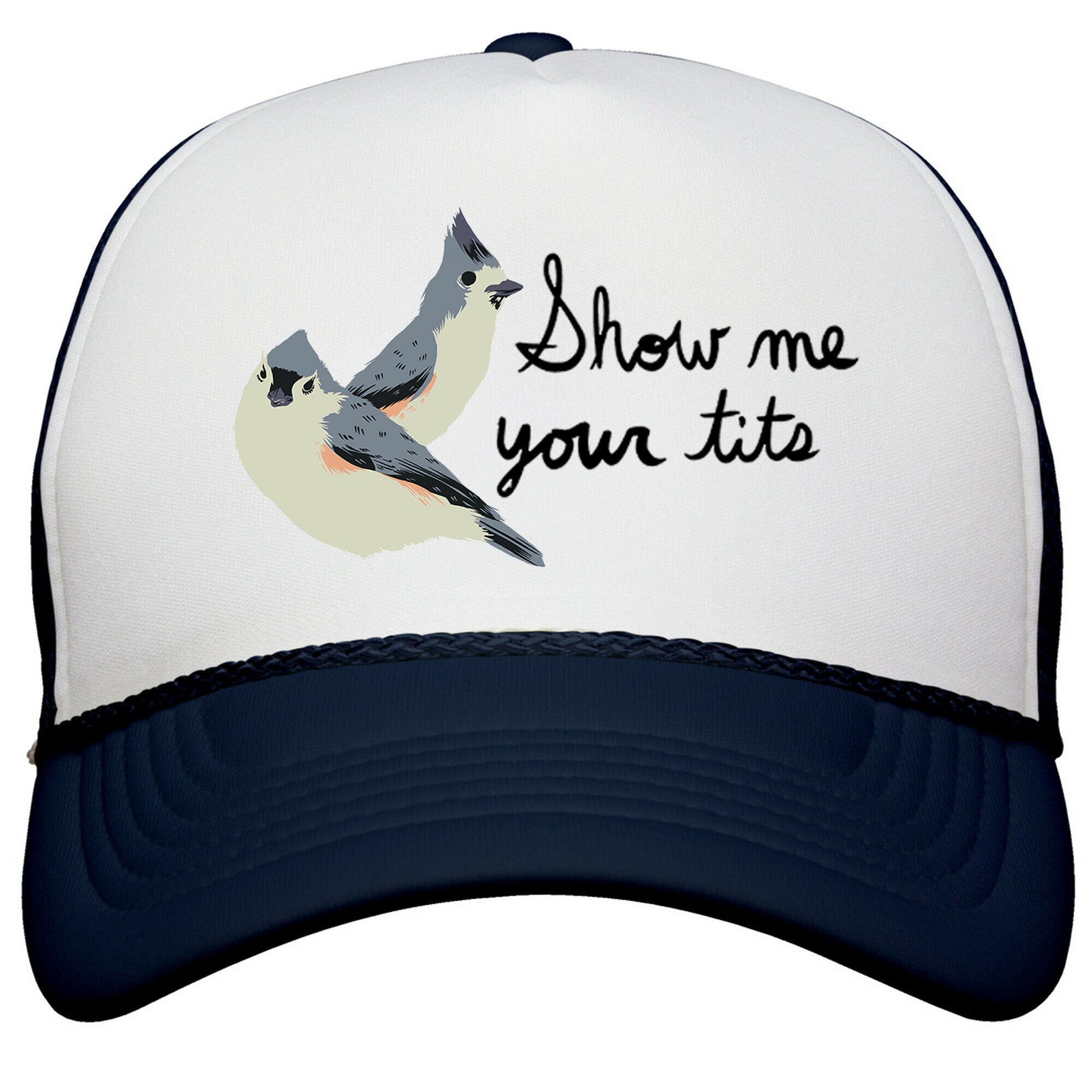 Show Me Your Tits Snapback Trucker Hat